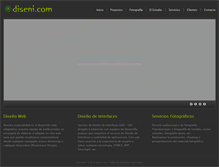 Tablet Screenshot of diseni.com